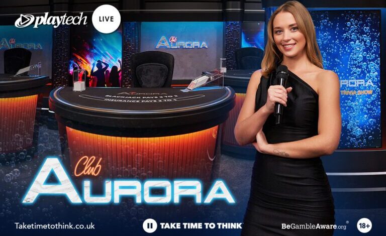 Evoke Launches Third Live Casino Studio, "Club Aurora," with Playtech Partnership