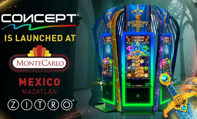 MonteCarlo Casino in Mexico Partners with Grupo Euromex to Launch Zitro’s CONCEPT Line