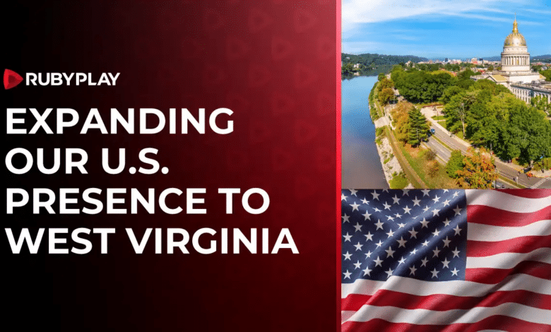 RubyPlay expands US footprint with West Virginia launch